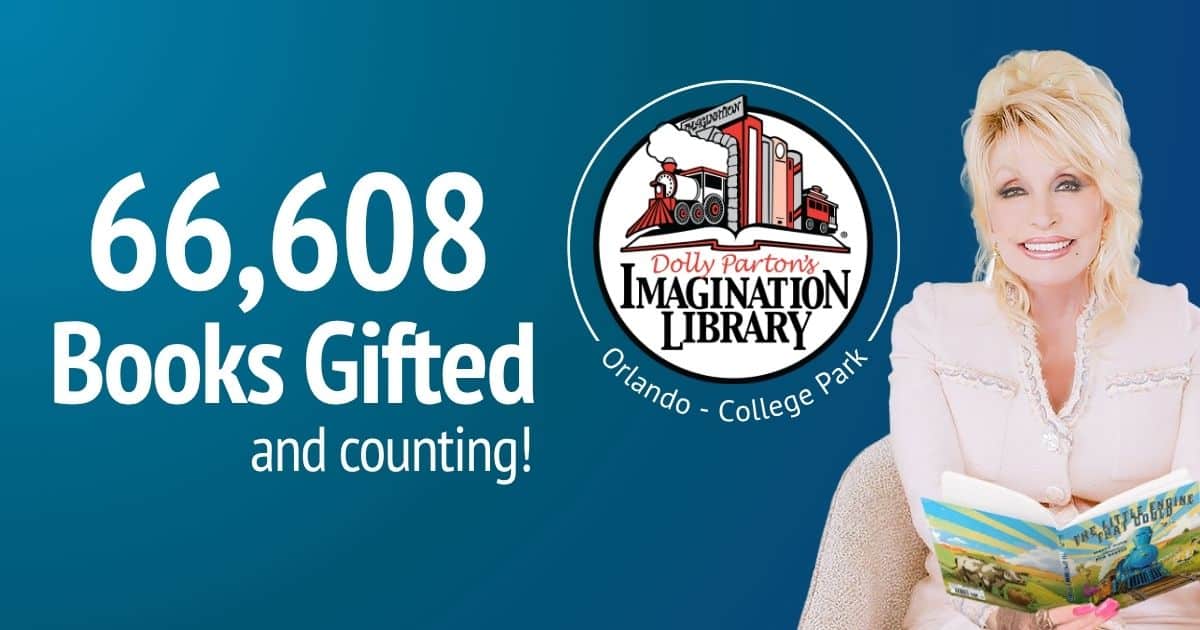 Dolly Parton Imagination Library Orlando graphic